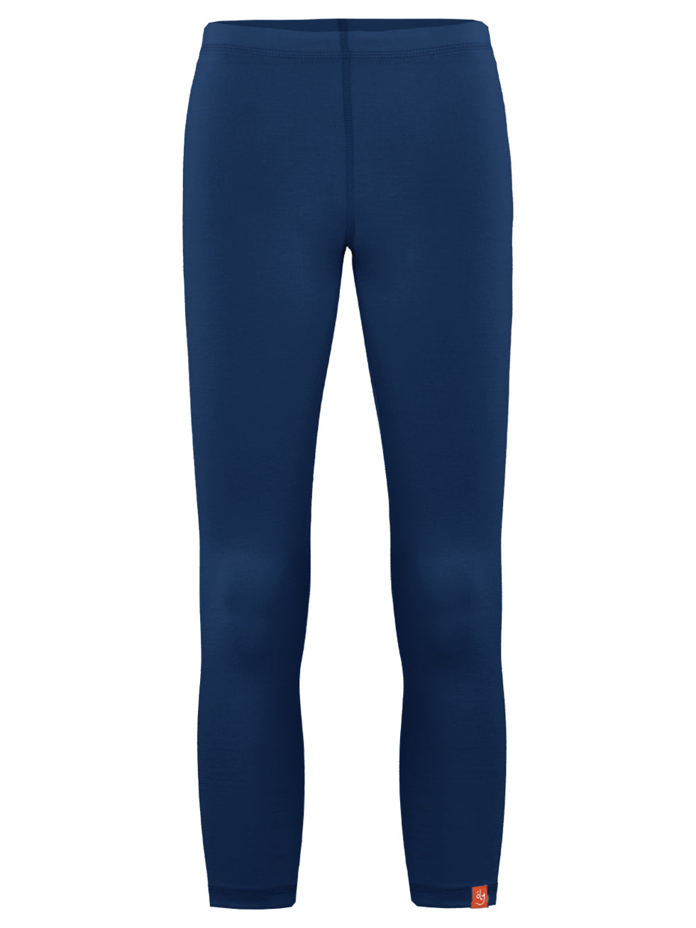 Wooly Kid's Thermal Underwear Set Soft Merino Wool Deep Blue Ages 2-10yo