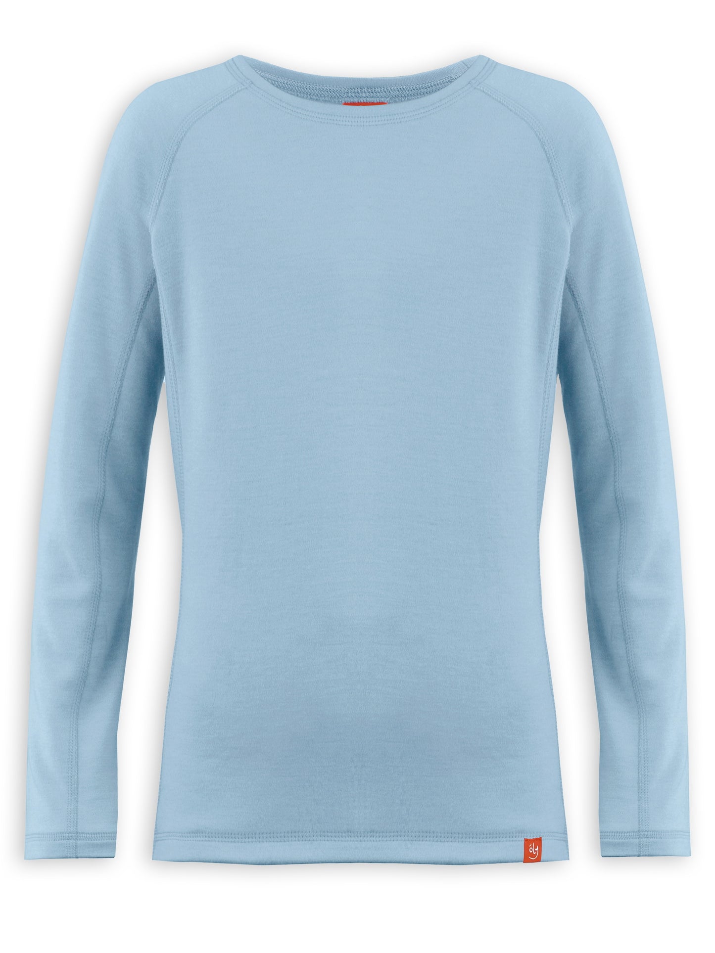 Wooly Kid's Thermal Underwear Set Soft Merino Wool Blue Ages 2-12yo