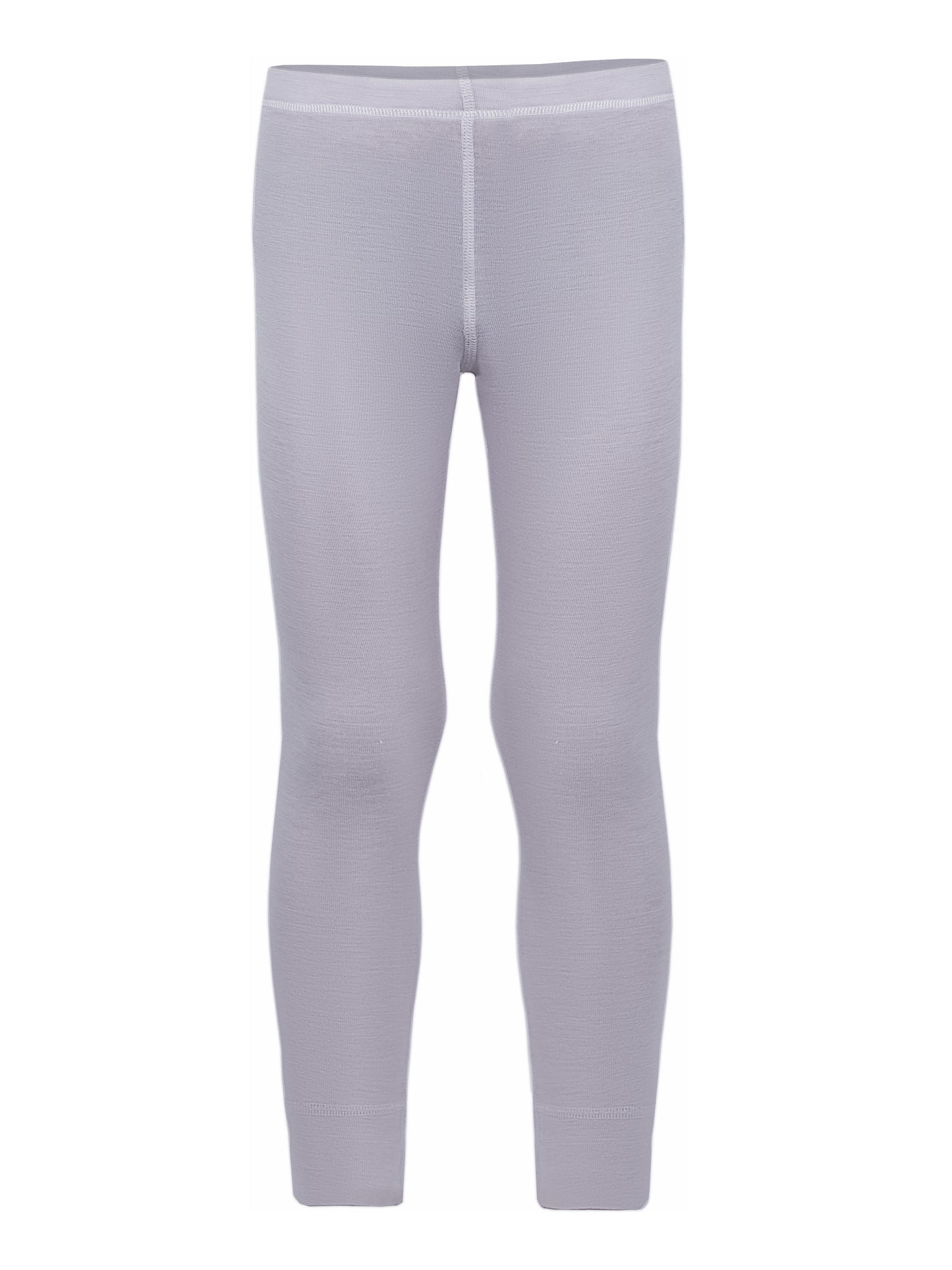 Wooly Kid's Thermal Underwear Set Soft Merino Wool Steel Grey Ages 2-12yo