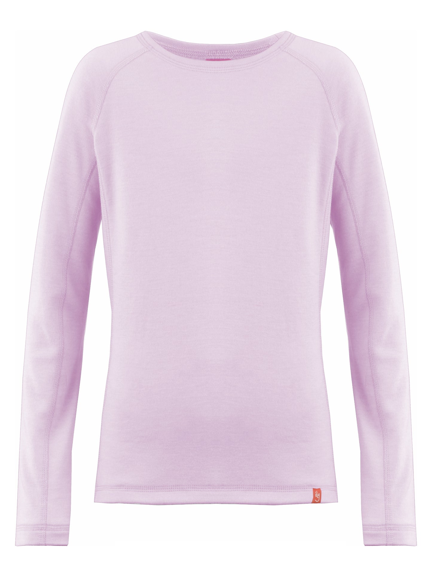 Wooly Kid's Thermal Underwear Set Soft Merino Wool Lilac Ages 2-10yo
