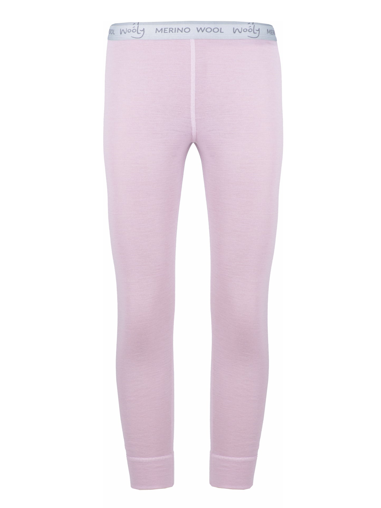 Wooly Kid's Thermal Underwear Set Soft Merino Wool Lilac Ages 2-10yo